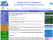 Tablet Screenshot of otecas.com